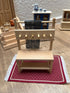 Wichtel Marktstand ca. 13,5 cm Miniatur aus Holz