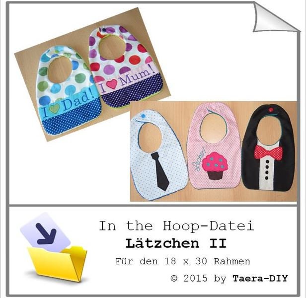 ITH-Datei Lätzchen 18 x 30 Rahmen