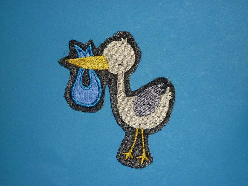 Stickdatei Storch Nr. 116