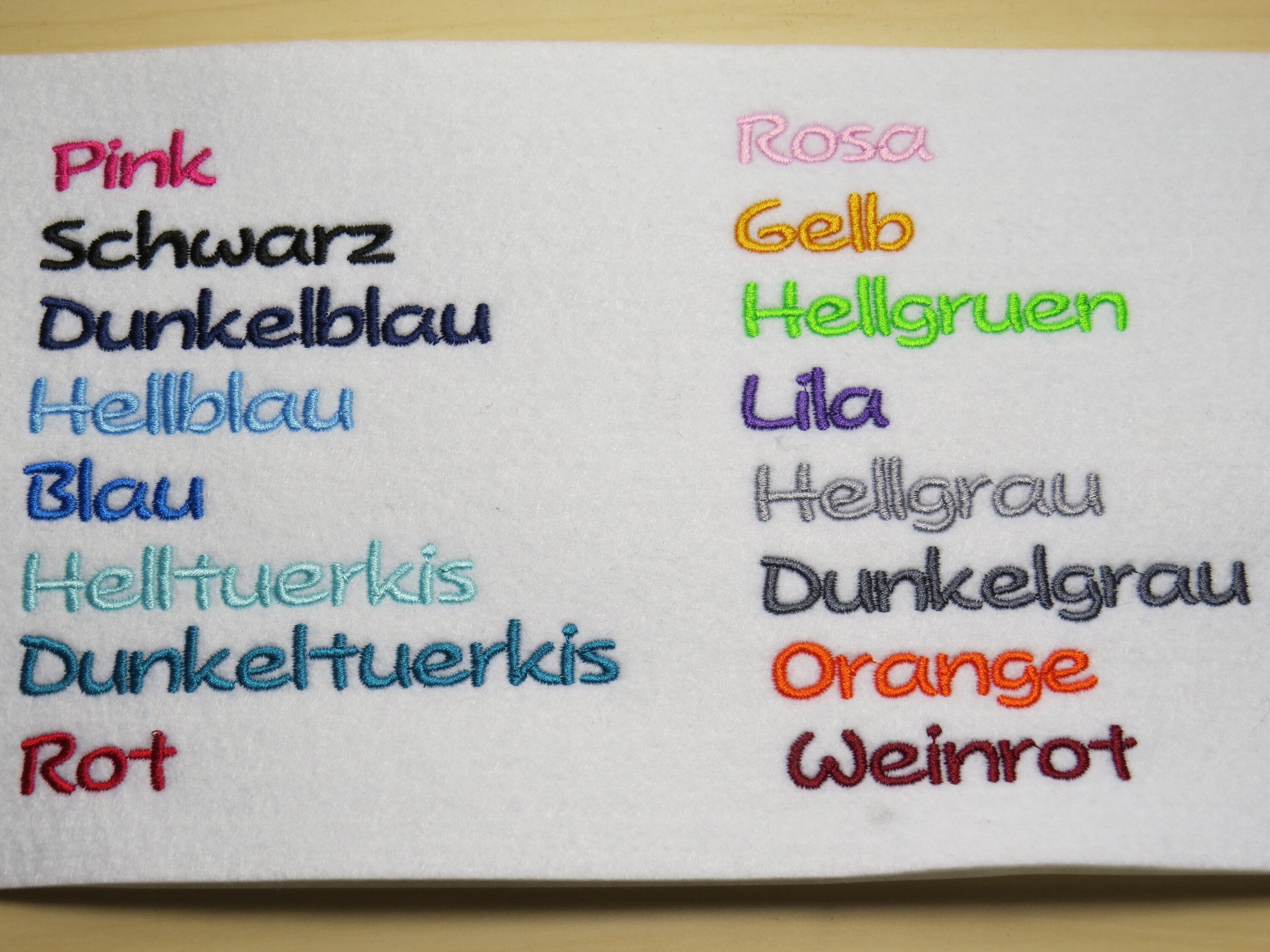 Kalenderhülle DIN A6 inkl. Kalender aus Filz - komplett nach Wunsch gestalten - Organizer - Notizbuch - Buchumschlag Personalisiert