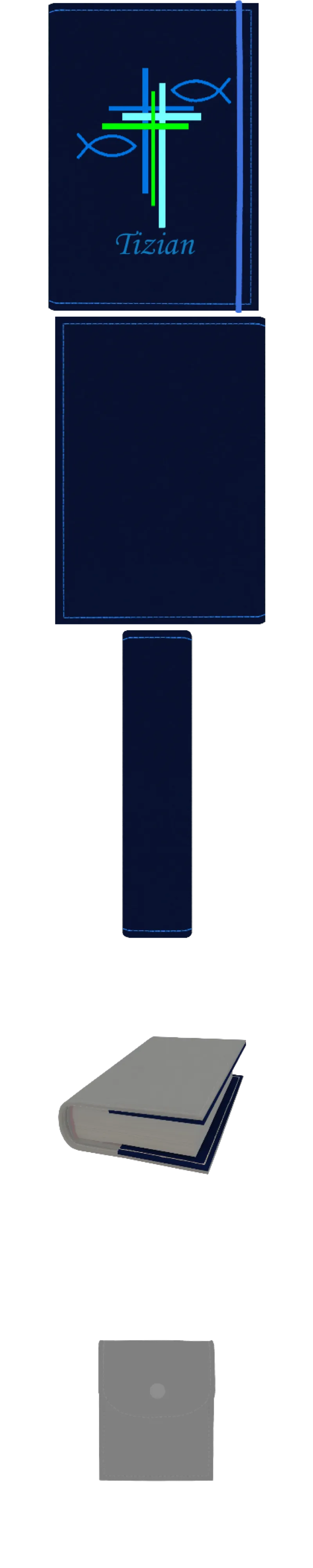 Gotteslobhülle mit Namen aus Filz, frei personalisierbares Unikat - Personalisiertes Produkt