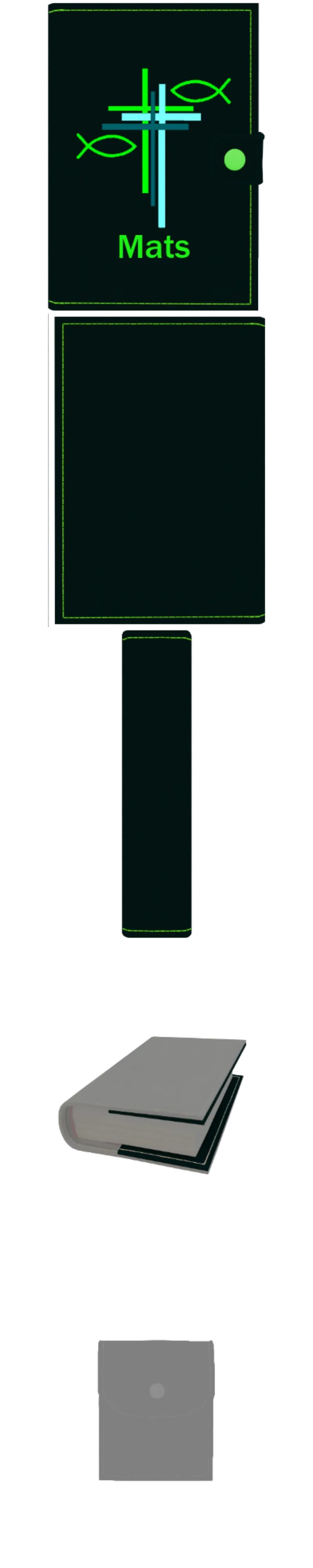 Gotteslobhülle mit Namen aus Filz, frei personalisierbares Unikat - Personalisiertes Produkt