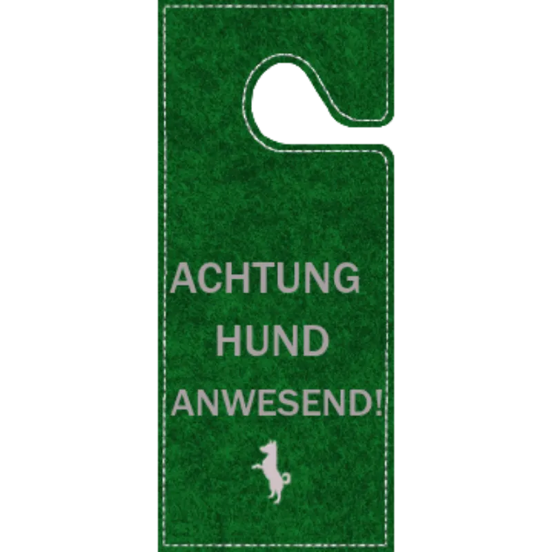 Türanhänger aus Filz, frei personalisierbares Unikat - Personalisiertes Produkt