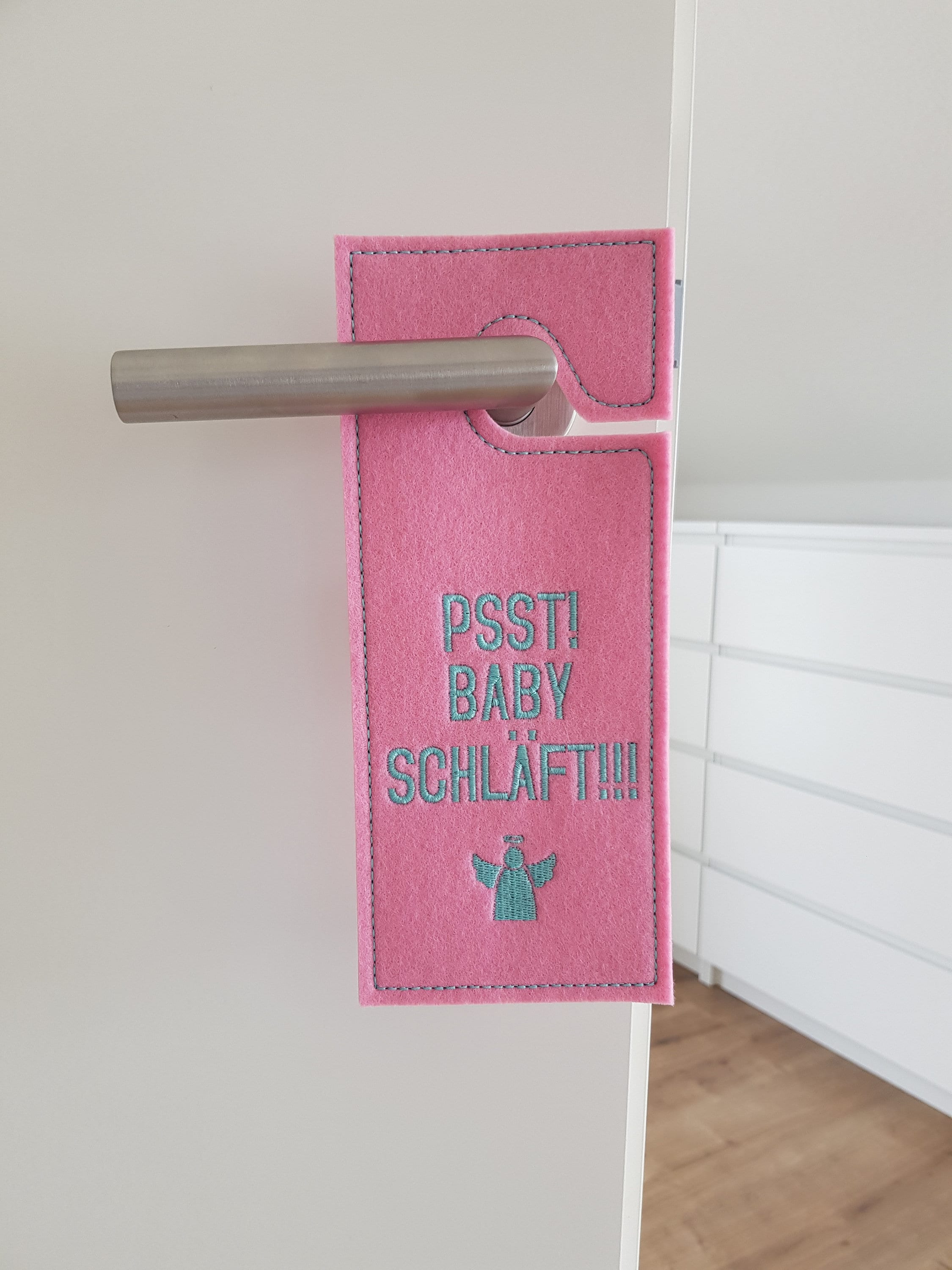 Türanhänger aus Filz, frei personalisierbares Unikat