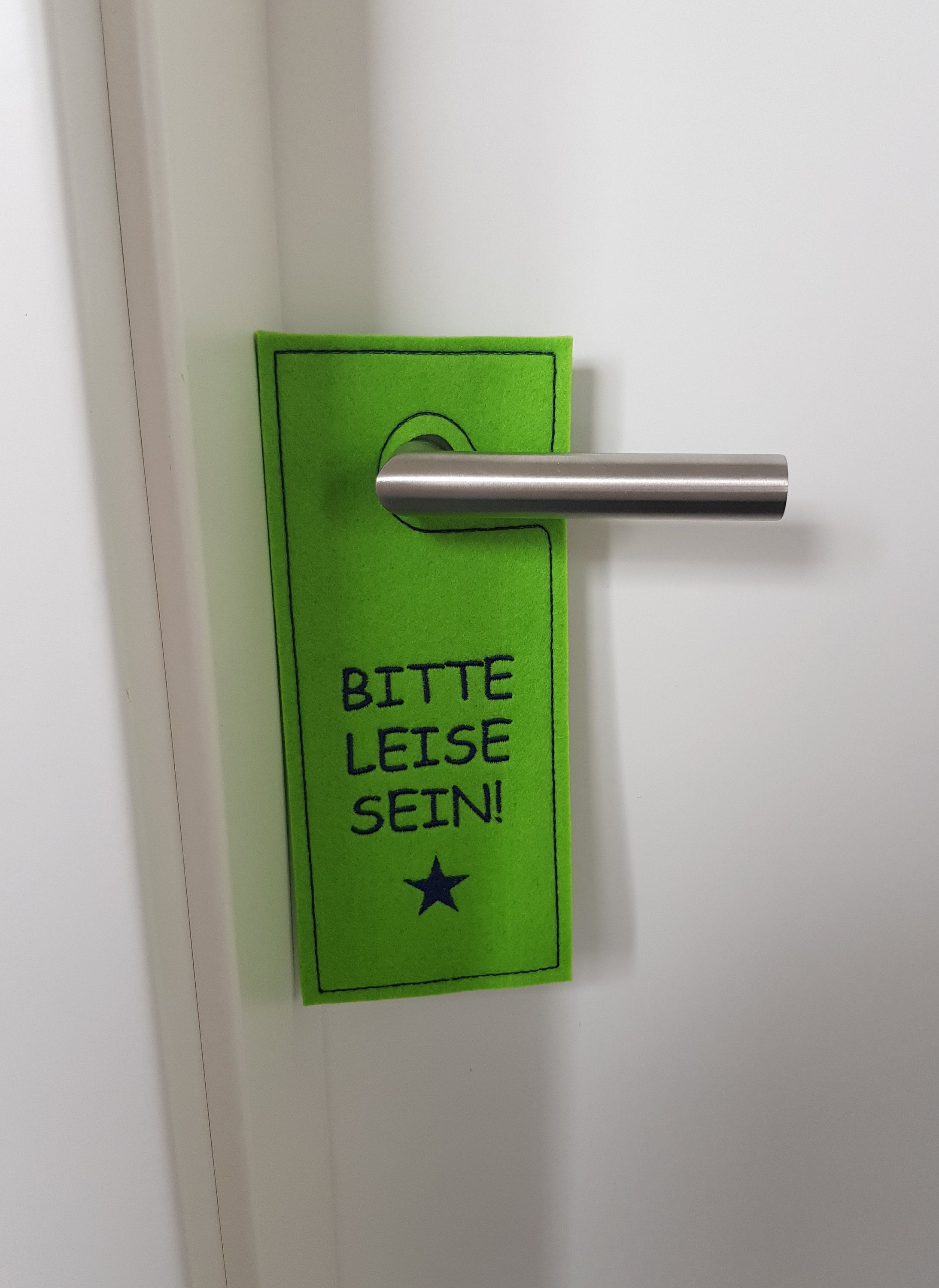 Türanhänger aus Filz, frei personalisierbares Unikat