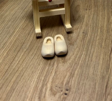 Wichtel Holzschuhe Zubehör Miniatur