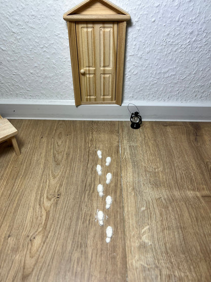 Fußspuren Schablone Wichtel Zubehör