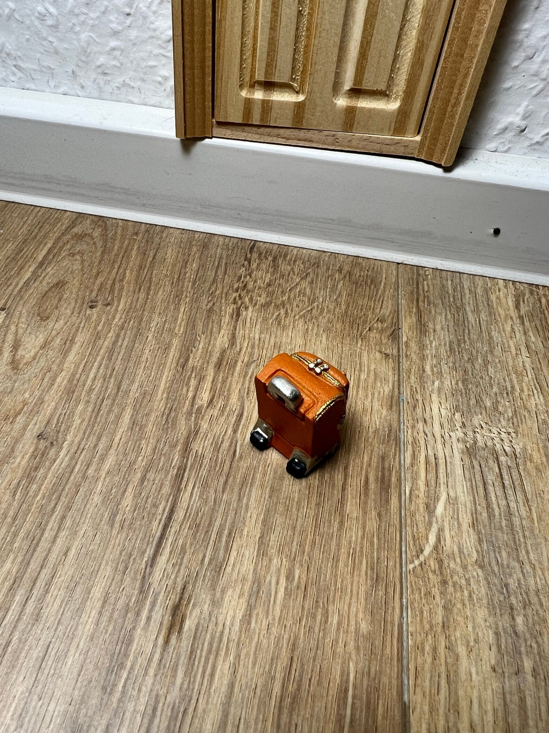 Wichtel Koffer/Trolley Miniatur Reise Gepäck Wichtelurlaub Anreise Größe 3,5 cm
