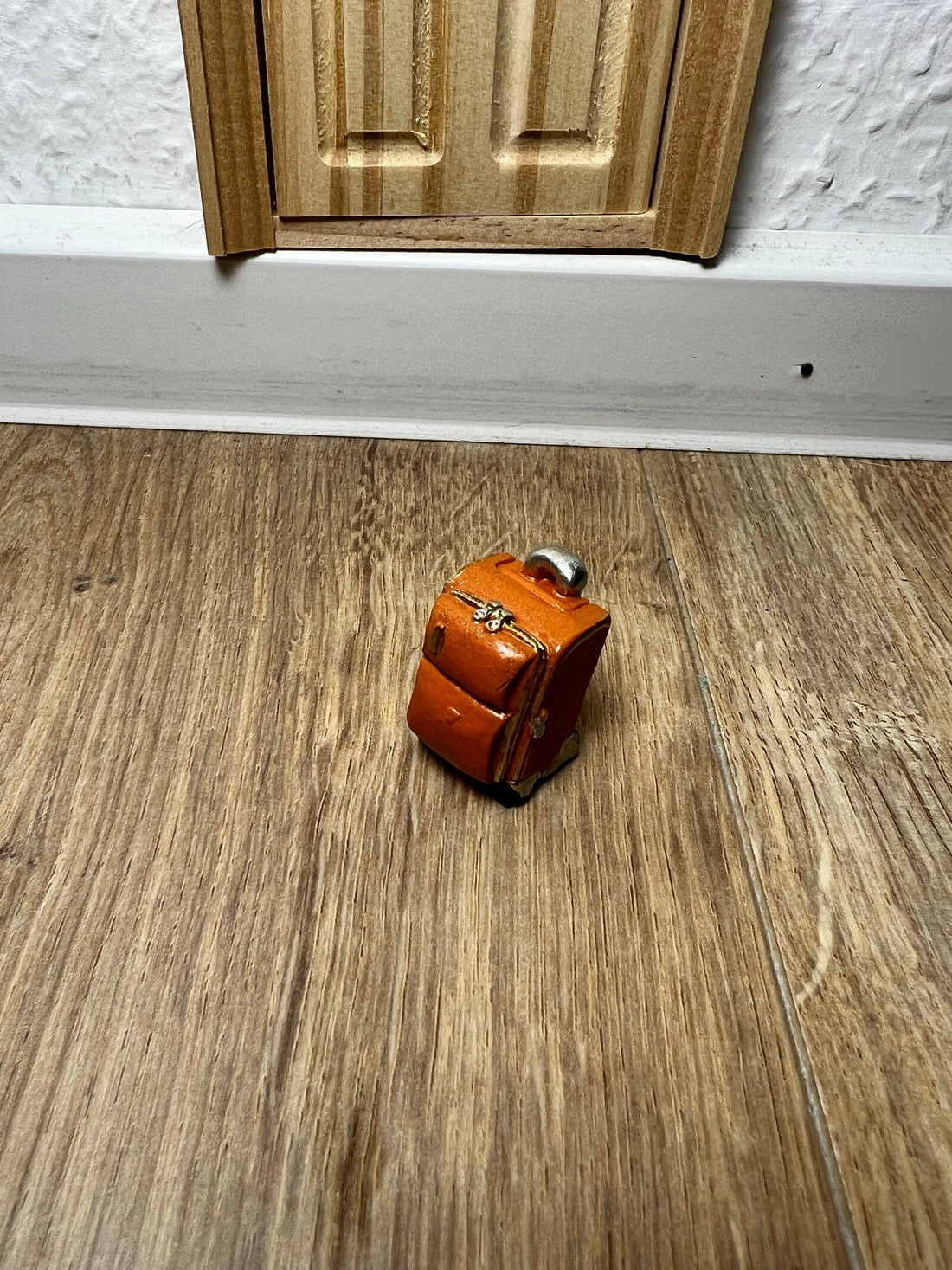 Wichtel Koffer/Trolley Miniatur Reise Gepäck Wichtelurlaub Anreise Größe 3,5 cm