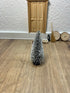 Wichtel Zubehör Tannenbaum in Silber ca. 10 cm Höhe - 3 Dimensional mit Schneehauch - Mini Weihnachtsbaum