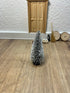 Wichtel Zubehör Tannenbaum in Silber ca. 10 cm Höhe - 3 Dimensional mit Schneehauch - Mini Weihnachtsbaum