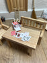 Wichtel Zubehör Miniatur Kartenset Spielkarten Mau Mau Poker in Schachtel ca. 25 Stück in der Größe ca. 1 cm x 1,4 cm