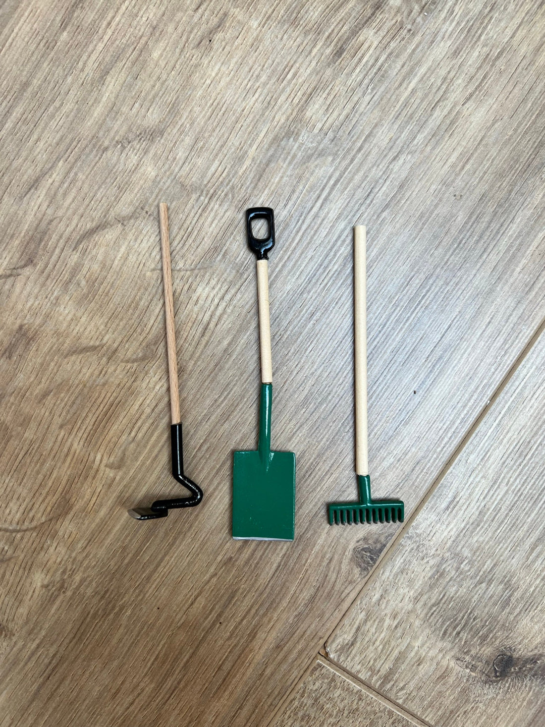 Wichtel Gartenwerkzeug 3er Miniatur Set