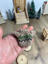 Wichtel Pullover Braun aus Wolle Miniatur Norweger Pulli Kleidung Minipullover Größe ca. 3,5 x 5 cm