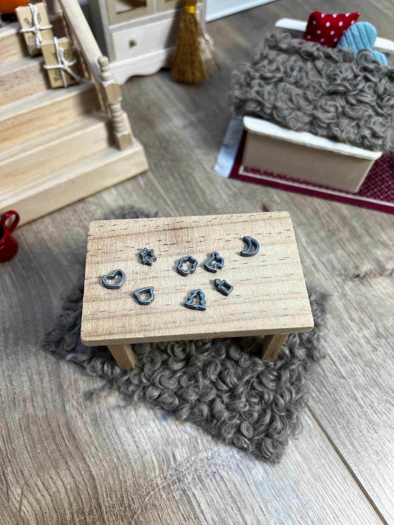 Wichtel Ausstechförmchen Keksausstecher Ausstecher für Weihnachtsplätzchen in Miniatur