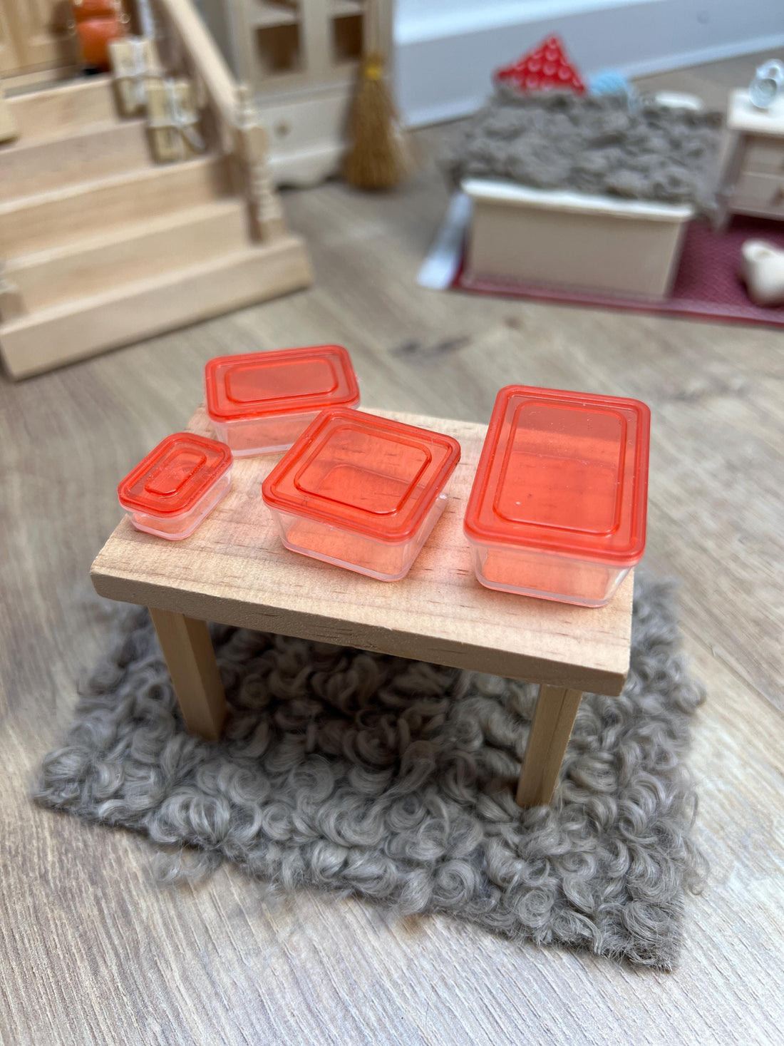 Wichtel Vorratsdosen Lunch Box Set Miniatur 4 Stück