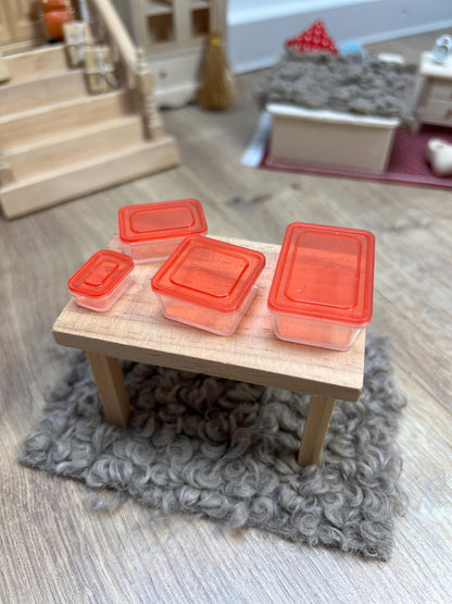 Wichtel Vorratsdosen Lunch Box Set Miniatur 4 Stück
