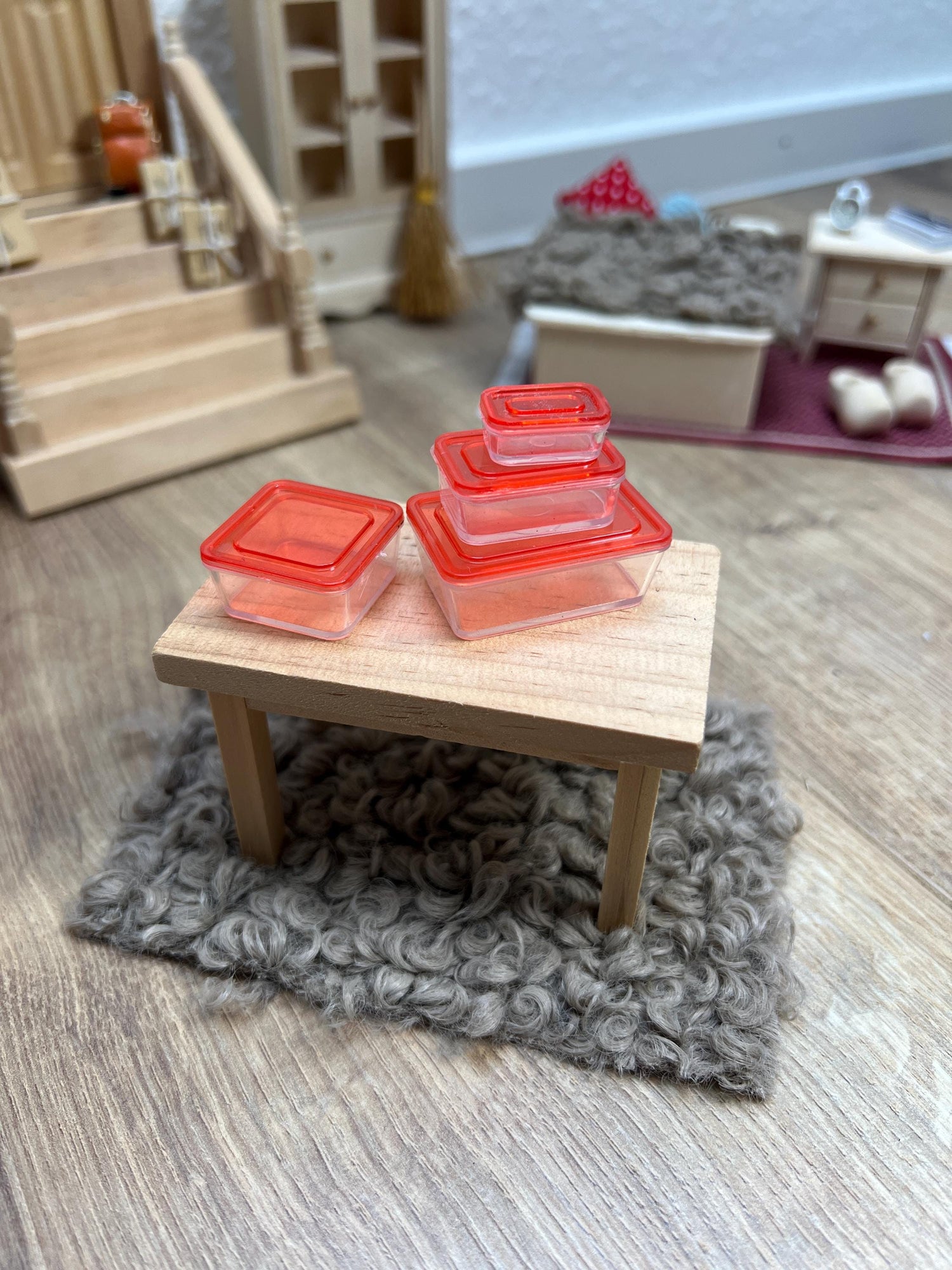 Wichtel Vorratsdosen Lunch Box Set Miniatur 4 Stück