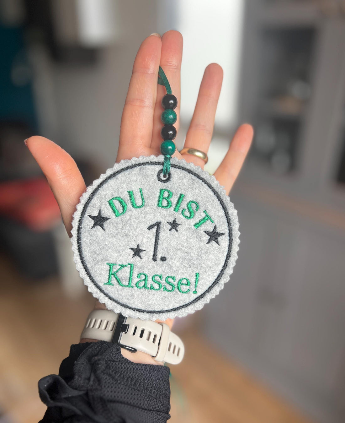 Schultüten Anhänger aus Filz * Du bist 1. Klasse * zum Befestigen an der Schultüte Schulranzen Tornister Einschulung 2025