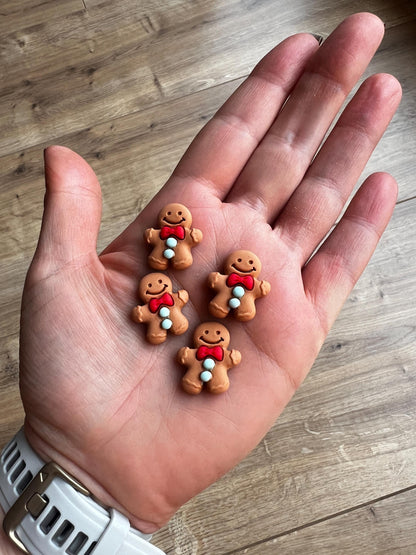 Wichtel Lebkuchen Mann Größe ca. 2 x 1,8 cm Miniatur Zubehör Süßigkeiten