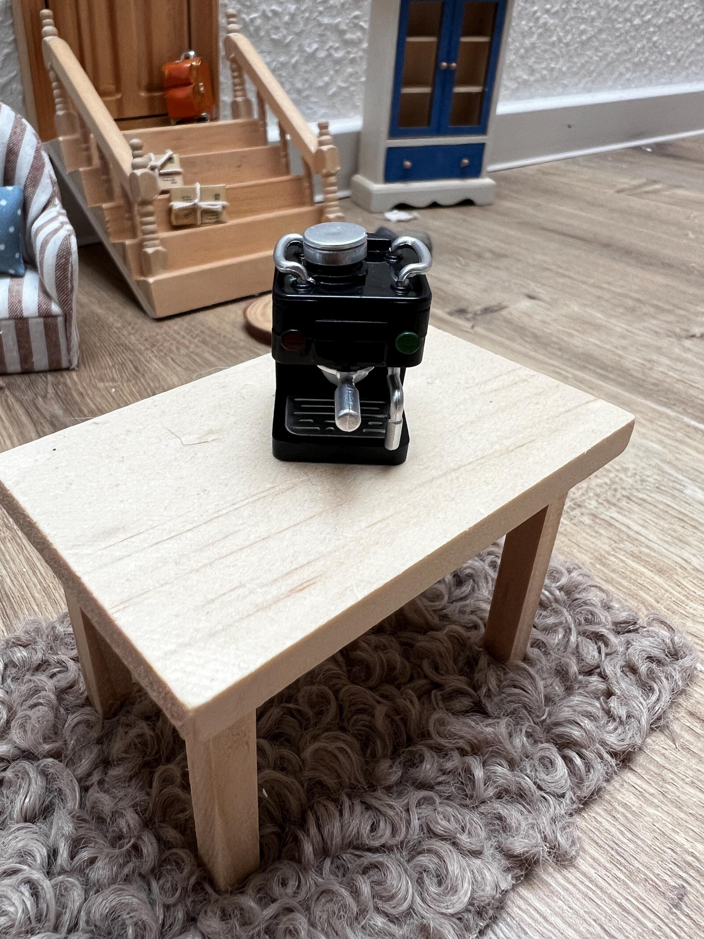 Wichtel Espresso Maschine ca. 3 x 2 cm Miniatur Kaffee
