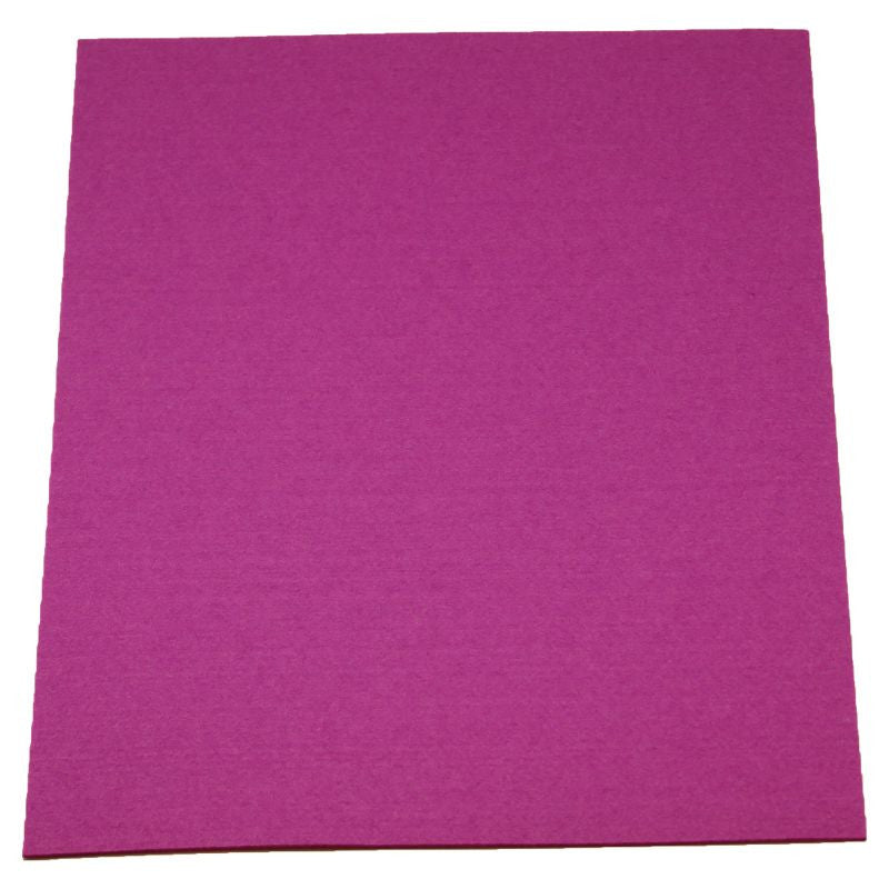 Filzplatten | 37 x 25 / 37 x 50 / 75 x 50 cm | 100% Polyester | 3mm stark | vegan | große Farbauswahl
