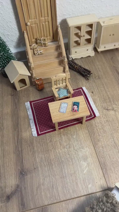 Wichtel Handy Smartphone Telefon Miniatur Größe 1,5 x 2,6 cm