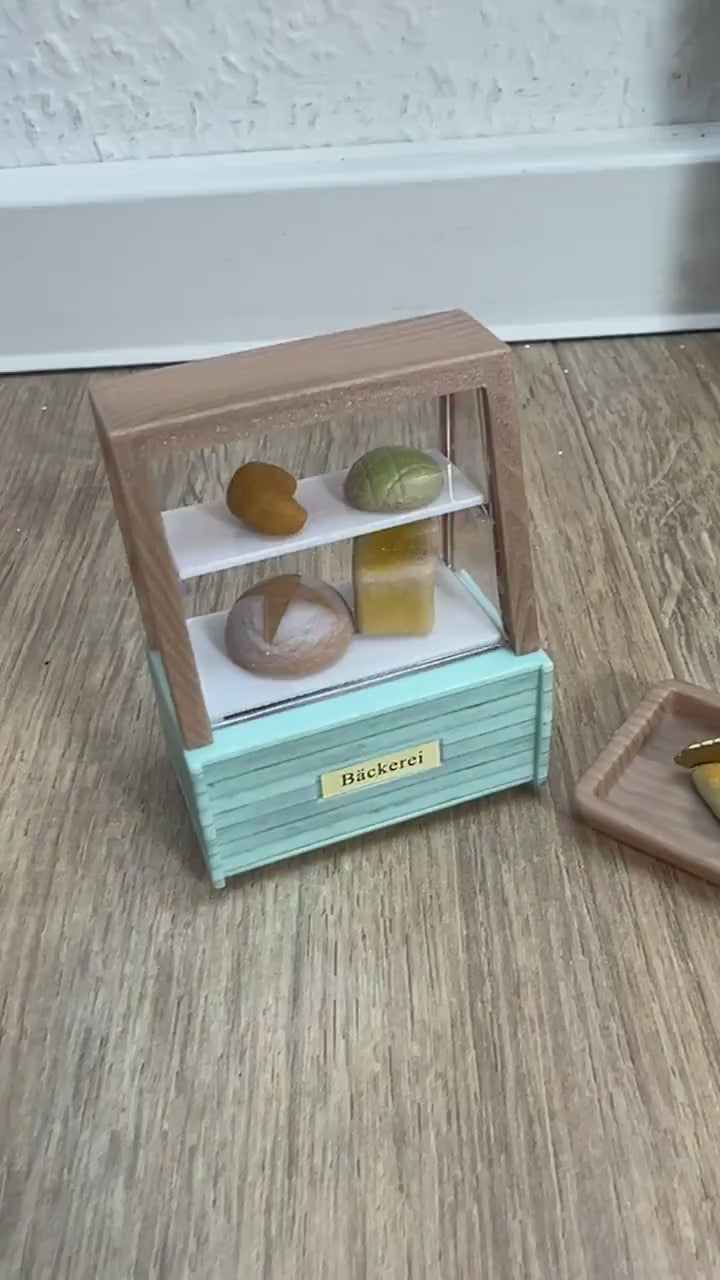 Wichtel Bäckerei Verkaufstheke mit viel Zubehör Miniatur