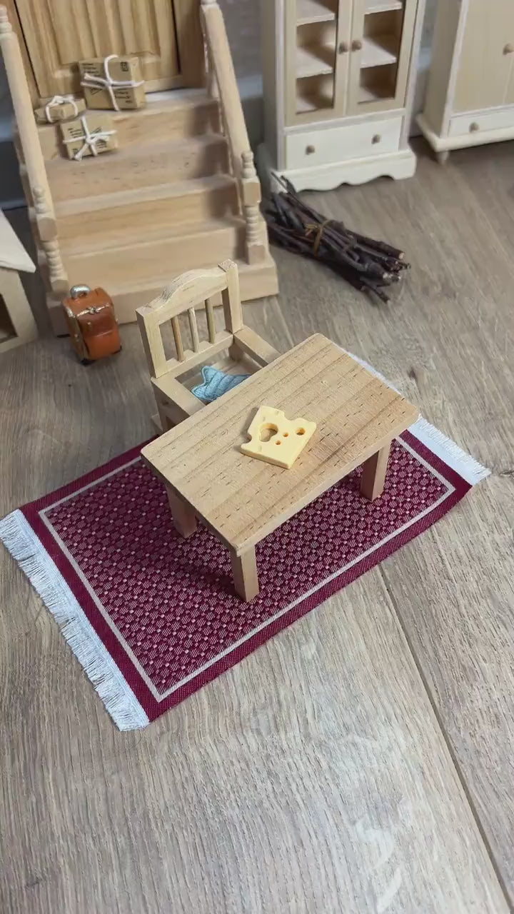 Wichtel Käse Scheibe Miniatur Käsestück Miniatur