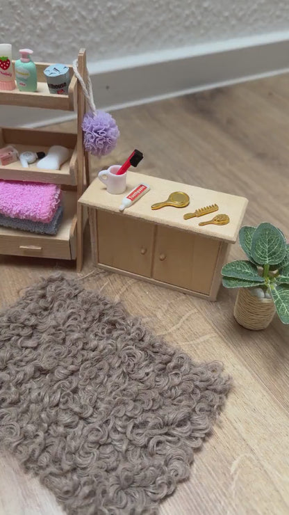 Wichtel Badezimmer Miniatur