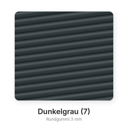 Rundgummi 3mm in verschiedenen Farben und Längen