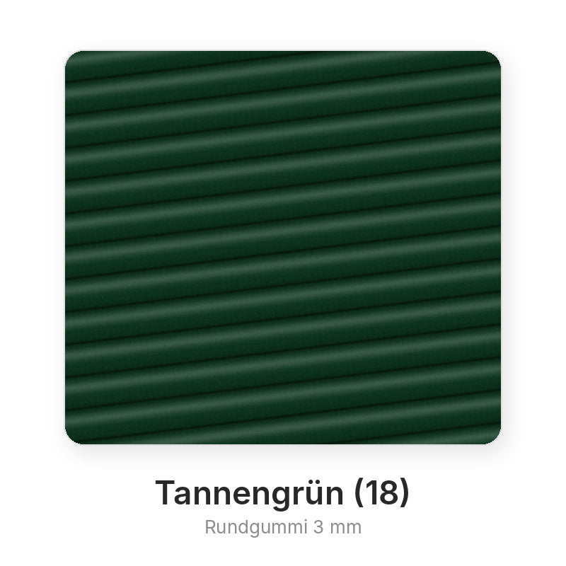 Rundgummi 3mm in verschiedenen Farben und Längen