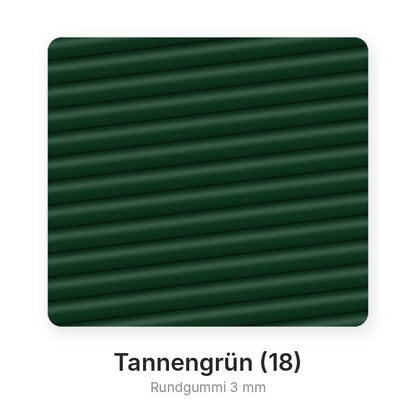 Rundgummi 3mm in verschiedenen Farben und Längen