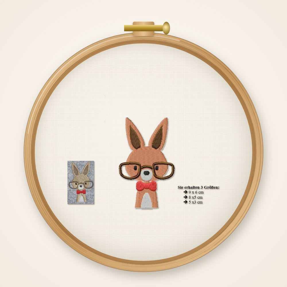 Hase 428 Stickdatei Stickmuster Stickvorlage