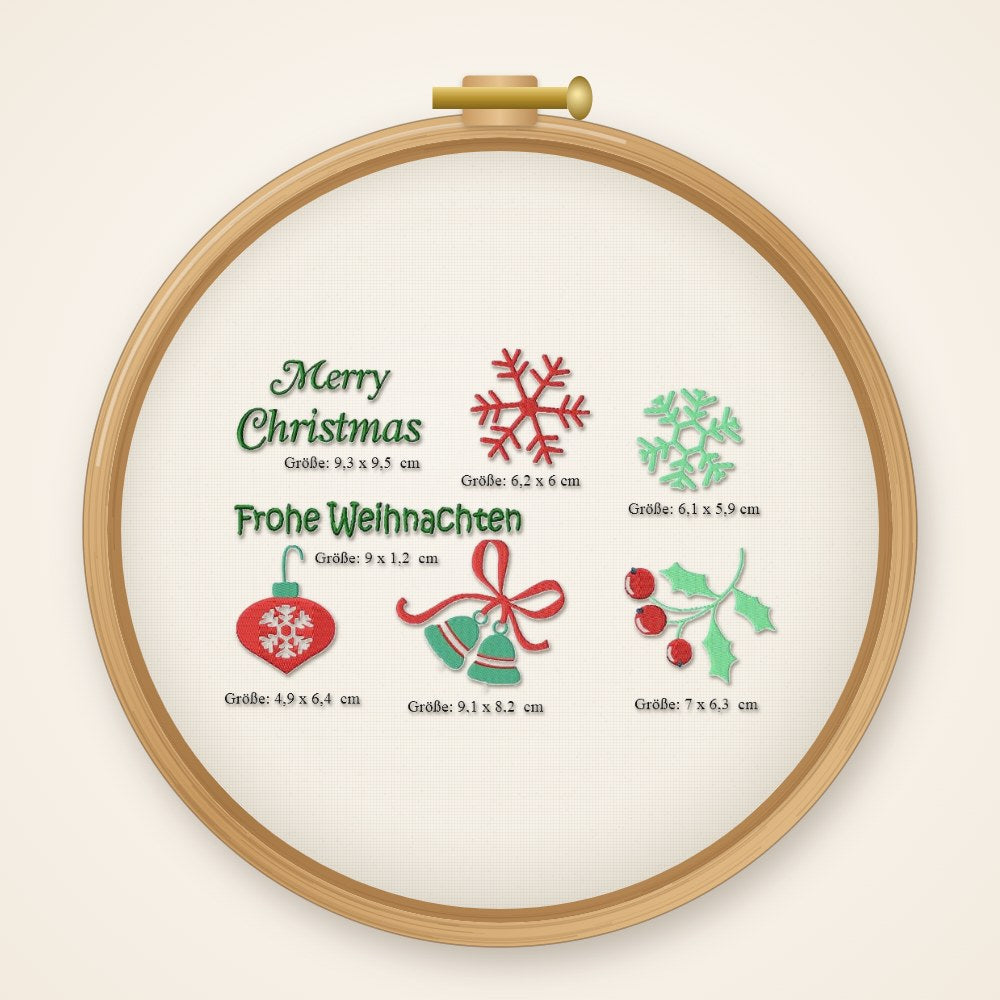Stickdatei 49 Weihnachten