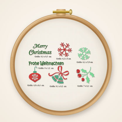 Stickdatei 49 Weihnachten