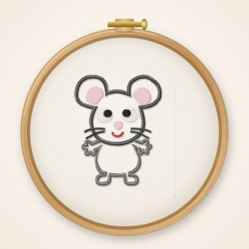 Stickdatei Maus