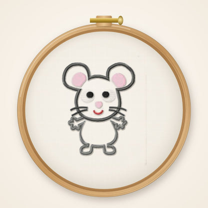 Stickdatei Maus
