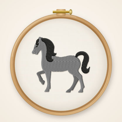 Stickdatei Pferd I Nr . 222