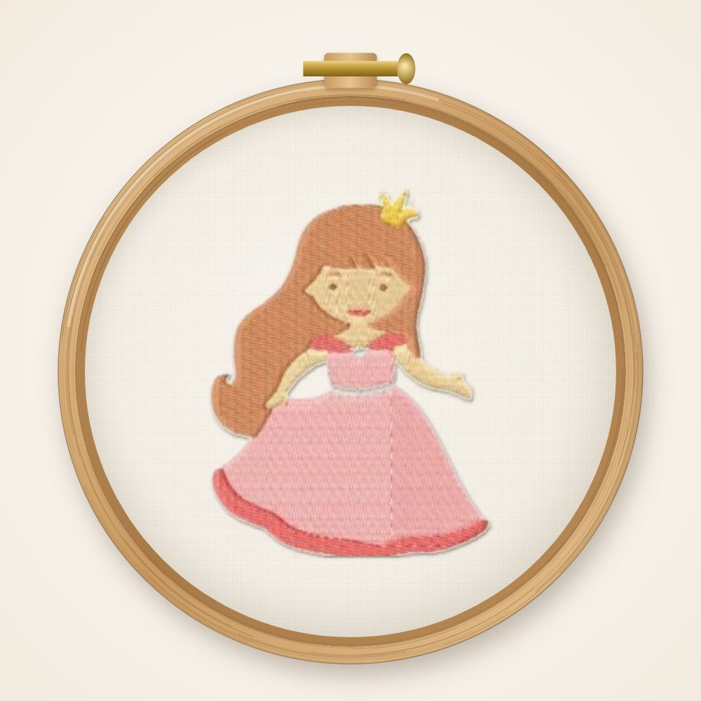 Stickdatei Prinzessin Nr. 77