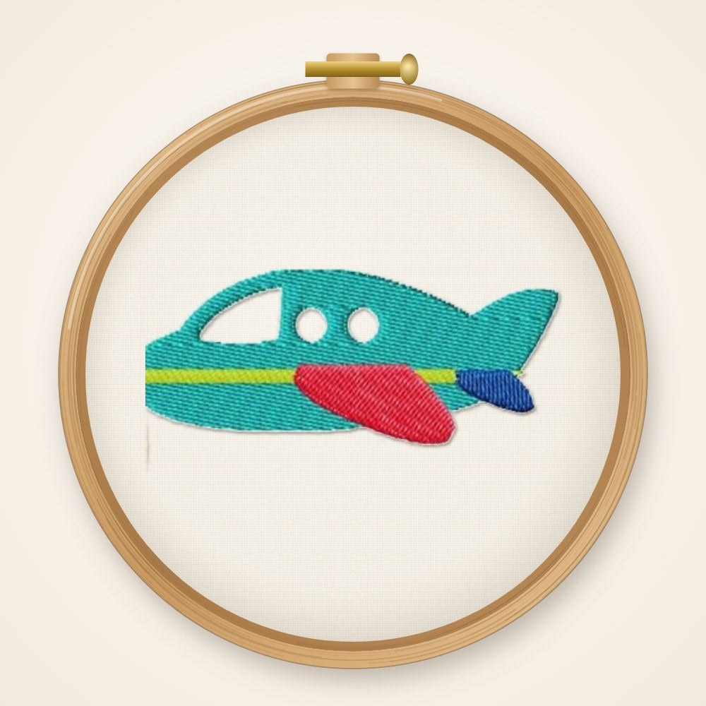 Stickdatei Flugzeug Nr. 220