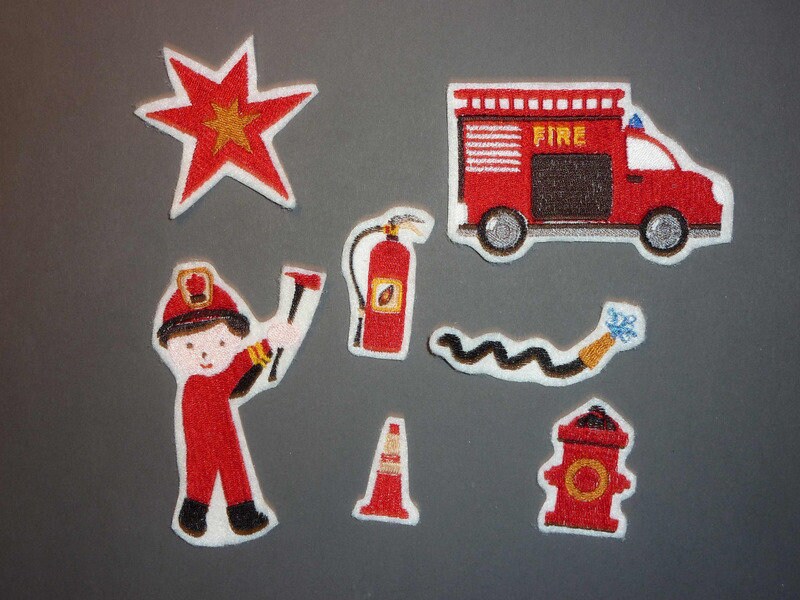 Stickdateiserie Feuerwehr