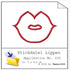 Stickdatei Lippen Nr. 235