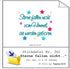 Stickdatei 362 Sterne fallen nicht vom Himmel, sie werden geborgen Spruch Baby Geburt