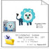 Löwe 427 Stickdatei Stickmuster Stickvorlage