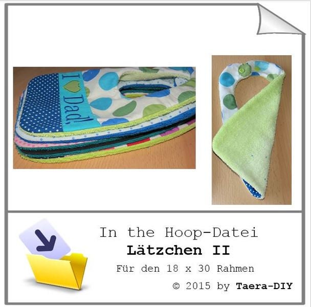 ITH-Datei Lätzchen 18 x 30 Rahmen