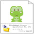 Stickdatei Frosch 241