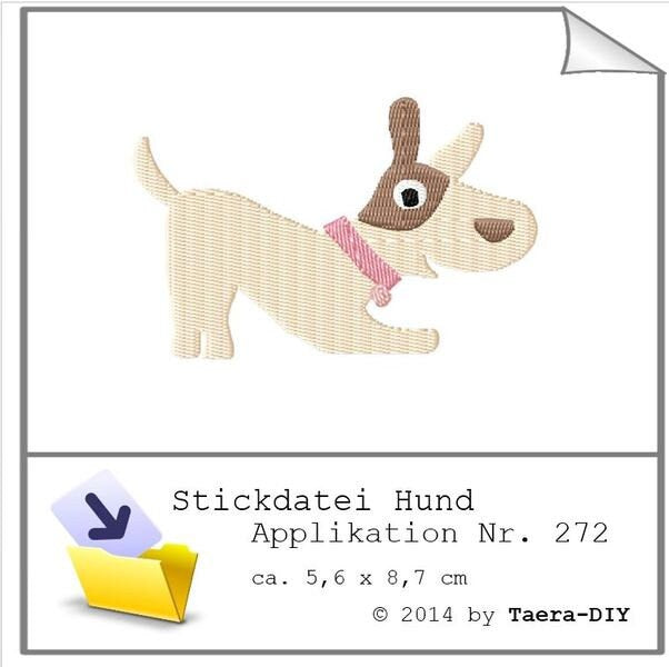Stickdatei Hund Nr. 272