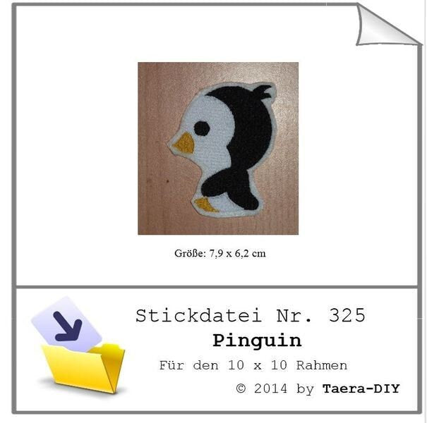 Stickdatei Pinguin Nr. 325