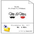Stickdatei Mr & Mrs Nr. 417 Hochzeit Ehepaar Ringkissen